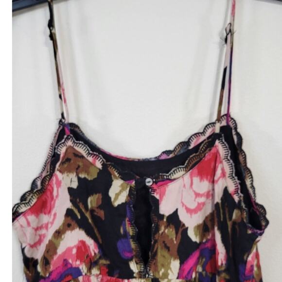 Urban Outfitters Womens Medium Dress Floral Babydoll Whimsical Sexy Cottagecore - Picture 5 of 8